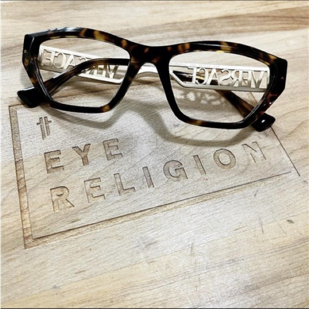 Versace 3327 Gold Cat-Eye Optical